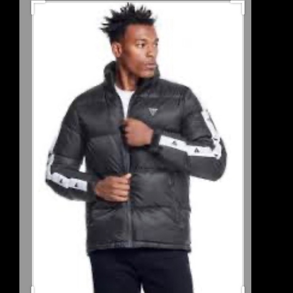 Guess Other - Guess Mens Angelo Logo Puffer Jacket NEW!